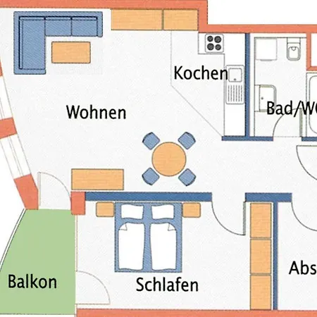 Apartmán Strandhaus-nordseebrandung-fewo-a4-2