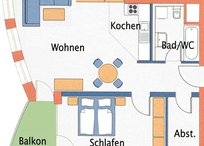 아파트 Strandhaus-nordseebrandung-fewo-a4-2